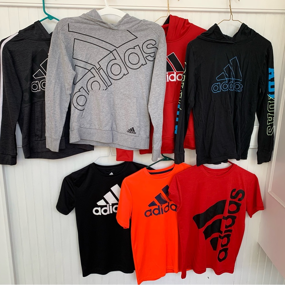 Boys sz 10/12 Adidas bundle